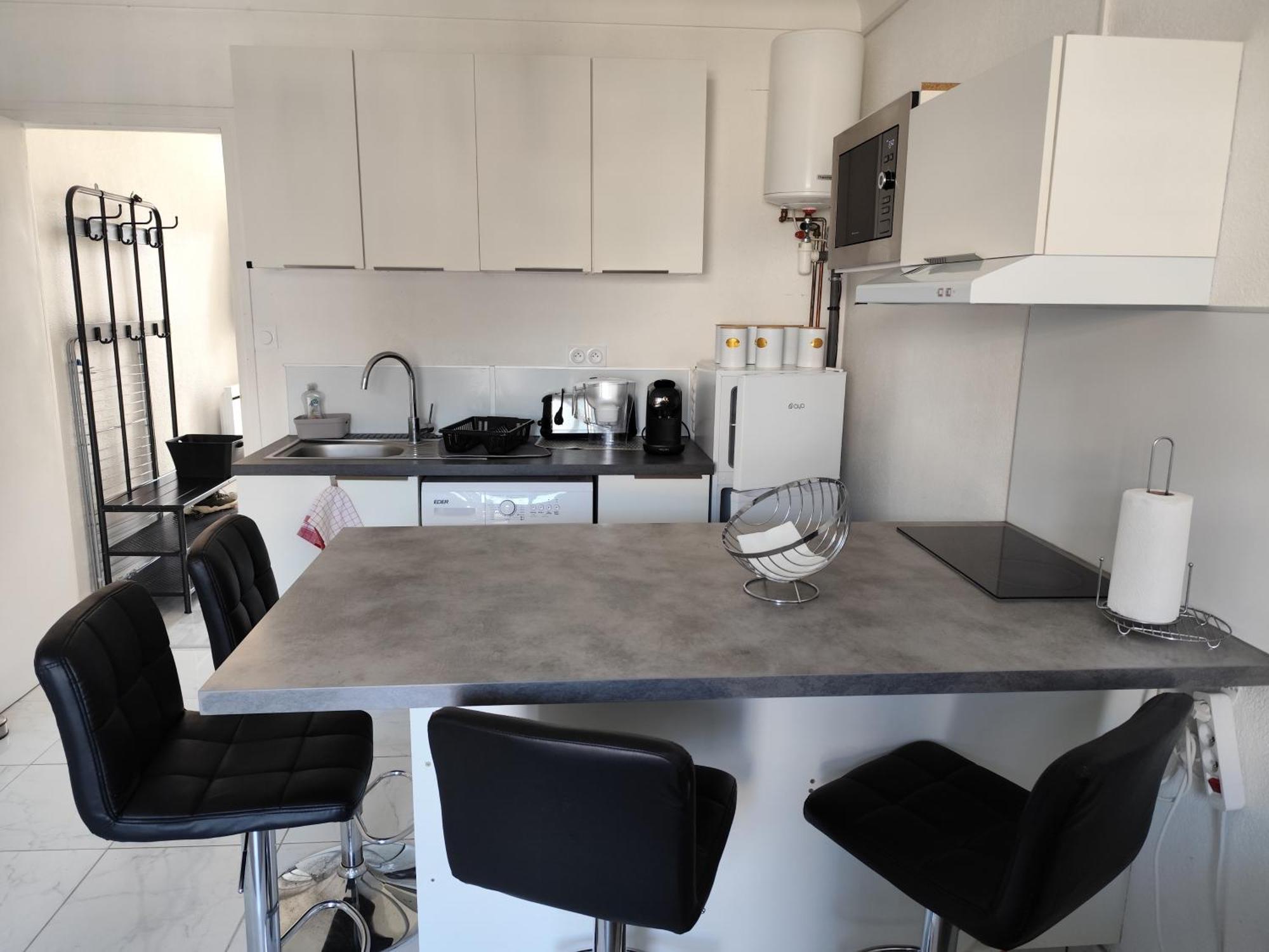 Abs Appart, Agreable Appart Argeles Bagian luar foto